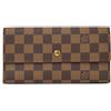 Louis Vuitton Pre-Owned - Portafoglio continental Tresor International 2003 - Donna - tela - Taglia unica - Marrone