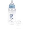 Bébé Douceur, Biberon Collo Stretto con Ciuccio Flusso Variabile Silicone 250Ml Cavalluccio Cavalluccio Ocean