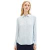 TOM TAILOR Blusa da Donna a Righe, 33794-striscia Blu Bianco Sporco, 38