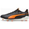 PUMA Scarpe da calcio KING ULTIMATE Cruyff FG/AG per donna, Arancione/Nero/Bianco/Altro