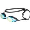 ARENA Cobra Swipe Mirror, Occhialini Unisex Adulto, AQUA-BLACK, Taglia unica