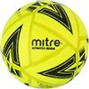 Mitre Ultimatch Pallone da calcio indoor, indeformabile, giallo/nero, 4