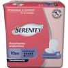 Serenity PANNOLONE SAGOMATO SERENITY ASSORBENTE ANATOMICO TRASPIRANTE MAXI PLUS 10 PEZZI