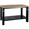USAG Banco da lavoro con piano in legno senza cassetti USAG 506TL (1,5m)