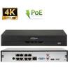 Dahua NVR4108HS-8P-EI NVR IP Wizsense 8 canali Poe 16 MP - Dahua