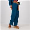 Isaac Mizrahi Live! Pantaloni a gamba larga in garza con inserti in pizzo