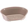 Ferplast Cuccia in Plastica Siesta Deluxe 8 - Tortora - Ferplast - Cuccia in Plastica Siesta Deluxe Tortora - Mis. 8 - L 82 x W 59,5 x H 25