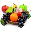 Tenorbass Confezione da 16 pezzi di frutta finta, frutta artificiale per la decorazione della casa e della cucina, frutta da esposizione per la decorazione del tavolo da pranzo, cibo finto realistico