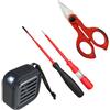 Intercable Set Intercable Forbici Giraviti Cassa Bluetooth solare AO2401