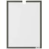 Durable Tasca porta documenti adesiva Durable formato A4 grigio antracite in conf. 5 pz - 4006-58