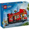 LEGO 60407 - Autobus Turistico Rosso A Due Piani