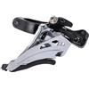 SHIMANO 4550170621209, DEORE M5100 Derailleur 2x11S with Hose Clamp Unisex Adulto, Nero, Unica