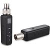 YIWENG Microfono cablato con trasmettitore e ricevitore Xlr wireless Sistema microfono wireless UHF per mixer audio Altoparlante Amplificatore Sincronizzazione automatica della frequenza all'avvio,XLR