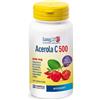 Amicafarmacia Longlife Acerola C 500 per le naturali difese dell'organismo 30 compresse gusto frutti di bosco