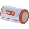 REY Batteria al litio CR2 3V 850mAh, Alta Capacità