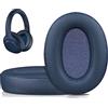 SOULWIT Cuscinetti Auricolari per Sony WH-XB900N/WH-CH710N(WHCH710N WHCH710 CH710)/WH-CH720N(WHCH720 CH720)/WH-RF400(WHRF400)/MDR-RF895RK, Padiglioni con Pelle Proteica Morbida