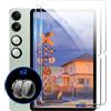 zZjoOoj Pellicola protettiva per schermo Redmi Pad Pro/Poco Pad (2024 12,1'') in vetro, 2 pellicole protettive HD con 2 Pezzi Pellicola Fotocamera,durezza 9H, Senza bolle