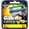 Procter & Gamble Gillette Fusion Proglide Power Lame per Rasoio da Uomo, 8 lame