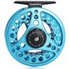 Sougayilang Mulinello da Pesca a Mosca, Grande Arbor con Corpo in Alluminio Pressofuso Mulinello da Pesca a Mosca-5/6,7/8 Pesi, Mulinelli da Pesca a Mosca Essenziali per Principianti-G7/8