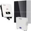 V-TAC SOLAR KIT FOTOVOLTAICO 3KW MONOFASE TIER INVERTER AFORE V-TAC 3,6KW ACCUMULO 5,12KW VT-410KIT-328-36A-5A-LEDKIT410T-3,6A-5-GREY-NQ