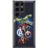 Ert Group custodia per cellulare per Samsung S23 ULTRA originale e con licenza ufficiale Marvel, modello Avengers 001 adattato in modo ottimale alla forma dello smartphone, custodia in TPU