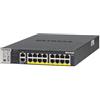 Netgear Switch di rete 16 porte M4300 SERIES Multi Managed PoE+ Grey XSM4316PB