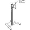 Itb Carrello monitor 65" FLIP Eco Flipboard base con ruote White PM5960