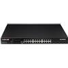 Edimax Switch di rete 24 porte PoE+ Black GS 5424PLX Gigabit (1000Base-TX)