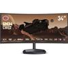 COOLER MASTER MONITOR 34 LED VA 32:9 WQHD 180HZ, 1500R, GM34-CWQ2