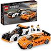 LEGO Speed Champions McLaren Solus GT & McLaren F1 LM, 2 Iconici Modellini di Auto da Costruire, Kit Supercar, Macchine Giocattolo Collezione 2023 76918