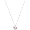 Prinzessin Lillifee Collana con Ciondolo in Argento 925 per bambine, 35+3 cm, Argento, cavallo, in confezione regalo, 2018177