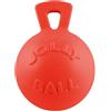 Jolly Pets Tug-n-Toss - Palla giocattolo per cani con manico, misura piccola, colore: Arancione