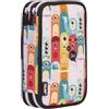 MILAN® Plumier 2 piani con contenuti serie speciali Aliens