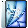 Apple iPad Air 2024 13" M2 Solo WiFi 128GB Tablet 6Gen Blu MV283