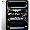 Apple iPad Pro 2024 13" M4 Wifi + Cellular 256GB Tablet ARGENTO MVXT3