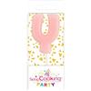ScrapCooking SCRAP COOKING 0584 Mini Candela Y Rosa per Torta di Compleanno H3,5 cm in paraffina, Cera