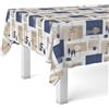 Martina Home TOVAGLIA IN TELA CERATA OCEANO 140X140 UNICA