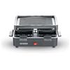 SEVERIN RG 2370 - Mini griglia per raclette con piastra antiaderente e 4 padelle, grill da tavolo per fino a 4 persone, potenza 600 W, colore: Nero