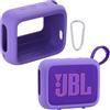 co2CREA Custodia in Silicone per JBL Go 4 Speaker Bluetooth Portatile (Altoparlante non incluso)(solo scatola,Case Only)