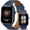 Mibro smartwatch chiamate Bluetooth GPS Orologio con Schermo 1.75 HD Amoled,Altitudine e barometro,Funzione carta d'accesso,fitness tracker con frequenza cardiaca,105 modalità sportive,blu