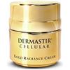 Dermastir Cellular Gold Radiance Crema anti rughe, idratante, con oro 24k per una pelle luminosa e radiante - 50ml