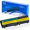 DTK Batteria di Ricambio per Lenovo Ibm Thinkpad E40 E50 Edge 0578 E420 E425 E520 E525 L410 L412 L420 L421 L510 L512 L520 Sl410 Sl410k Sl510 T410 T410i T420 T510 T510i T520 W510 W520 (5200MAH-6CELL)