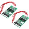 TECNOIOT 2pcs 7S 20A Li-ion Lithium Battery BMS PCB 18650 Charger Protection Board
