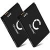 CELLONIC 2x Batteria compatibile con SteelSeries Arctis Pro Wireless