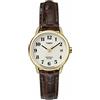 Timex Orologio da donna Timex Easy Reader, 25 mm, marrone e oro, T20071