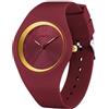 Forrader Orologio da donna impermeabile, orologio sportivo da donna, con quadrante grande e cinturino in silicone morbido, orologio semplice per adolescenti e infermiere (rosso)