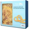RAYLU PAPER - Elastici in Gomma Naturale al 100%, Anelli Elastici Riutilizzabili per Ufficio e Casa (100 Ø x 10 mm, 100g)