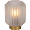 LUCIDE SUENO - Lampada da tavolo - Ø 13 cm - 1 x E14 - Bianco