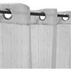 Atout Ciel Tenda con occhielli, 140 x 240 cm, colore: Grigio pronto da posare