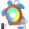 LyLmLe Luci Piscina LED per Fuori Terra con Controllo APP, 20W RGBW Luce Piscina Magnetica Dimmerabile con Trasformatore e Timer, Impermeabile IP68, 800lm, Illuminazione Subacquea 12V con Cavo 10m